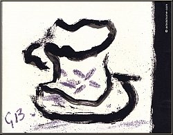 Georges Braque La Petite Tasse Original(!)-Lithographie 1962