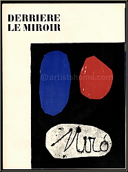 Joan Miro, 1953: Derriere le miroir 57-58-59 mit 12 Original-Lithographien - DLM Ausgaben | Originaldrucke