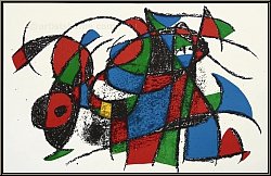 Joan Miro: Fleiiges Bienchen 1975, Original Lithographie III