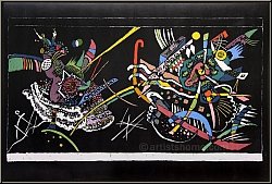 Wassily Kandinsky: Wandbild fr 'Juryfreie', Lithographie des Wandgemldes von 1958, Mourlot - Druckgrafiken