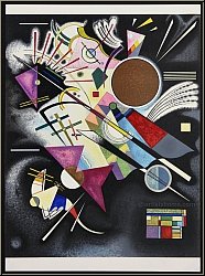 Wassily Kandinsky: Schwarze Begleitung 'Accompagnement noir' 1960 | Lithographien | Originaldrucke | Werke