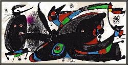 Joan Miro: England (Grobritannien) 1974, Miro der Bildhauer, Miro as sculptor, Original-Lithographie - Bilder