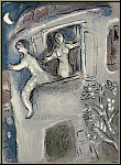 Marc Chagall: Original-Lithographie Bibel 