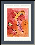 Marc Chagall: hrenleserin Ruth mit ihrer Schwiegermutter, 1960, Original-Lithographie, Bilder zur Bibel