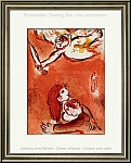 Marc Chagall: Israel, Schutzengel, 1960 Original-Lithographie fr Bilder zur Bibel - Werke | Druckgrafik