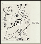 Joan Miro: L'Aigrette 'Die Federkrone' Original-Radierung 1956, Dupin 105 - Druckgrafik | Radierungen | Werke