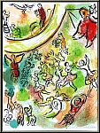 Marc Chagall: Paris Oper 1965 Original-Lithographie Plafond de l'Opra