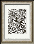 Marc Chagall 'Prchen am Baume' (Le couple  l'arbre) 1963, Original-Lithographie - Bilder | Werke | Drucke