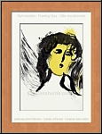 Marc Chagall: Der Engel 1956, Original Lithographie Verve Bibel (Lieferung ungerahmt) Bilder zur Bibel | Werke