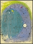 Marc Chagall: Original-Lithographie 