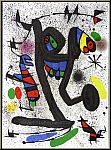 Joan Miro: Das Schmetterlingsmdchen, Original-Lithographie 1971