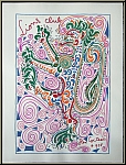 Jean Cocteau: Lions Club, 1958, Original-Lithographie Arches Mourlot