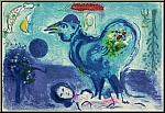 Marc Chagall: Groe Original-Lithografie 