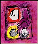 Marc Chagall: Original-Lithographie 