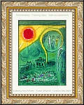 Marc Chagall: Le Carrousel du Louvre, Paris 1954, Original-Lithographie - Derriere le miroir | Kunst | Werke