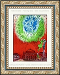 Marc Chagall: Die Pariser Oper, 'L'Opra de Paris' 1954, Original-Lithographie Derriere le miroir - Bilder