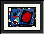 Joan Miro: Femme au miroir, Frau im Spiegel 1956 Original-Lithographie