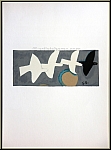 Georges Braque: Quatre oiseaux, Vier Vgel, 1959, Farblithographie - Bilder | Werke | Drucke | Lithographien