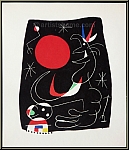 Joan Miro: Nachthimmel, 1956, Original-Lithographie (Mourlot)