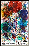 Sam Francis: Fondation Maeght, 1983, Original-Lithographie, Plakat