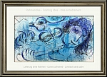 Marc Chagall: Der Fltenspieler, Fltist (Le Joueur de Flute) 1957 - Original-Lithographien | Werke | Drucke