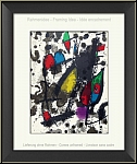 Joan Miro: Mutiges Muschen Original Lithographie, 1975