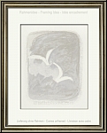 Georges Braque: Original-Lithographie 'Descente aux enfers' zwei Vgel auf Grau, 1961 - Werke | Originale