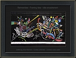 Wassily Kandinsky: Wandbild fr 'Juryfreie', Lithographie des Wandgemldes von 1958, Mourlot - Bilder, Werke