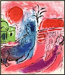 Marc Chagall: Original Lithographie 