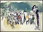 Marc Chagall: Original-Lithografie 