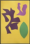 Hans Arp: Holzschnitt Das Unbehagen in der Kunst, 1965 Documenta Geigy