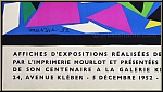 Henri Matisse: 'Affiches d'expositions' Galerie Klebr 1952, Arches Lithographie Mourlot - Ausstellungsplakate