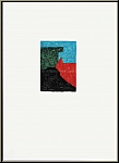 Serge Poliakoff: Composition noire, rouge, bleue et verte - letzte Druckgrafik des Knstlers | Lithographien