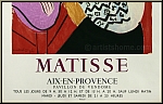 Henri Matisse: Plakat Aix-en-Provence 1960, Lithographie La Dormeuse - Bilder Ausstellungsplakate Mourlot