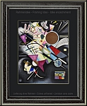 Wassily Kandinsky: Schwarze Begleitung 'Accompagnement noir' 1960, Lithographie - Bilder | Werke | Drucke