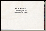 Paul Jenkins: Original-Lithographie 'Composition pour Eric' 1972, 'Souvenirs et portraits d'artistes' Mourlot