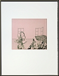 Reiner Schwarz: Hannas Flirt, 1967, Original-Lithographie handsigniert