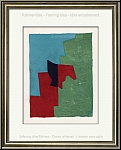 Serge Poliakoff: Original-Lithographie in Rot, Grn und Blau 1961 'Composition rouge, verte et bleue' - Bilder