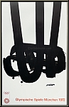 Pierre Soulages: Original-Lithographie Nr. 29, Olympia 1972, Mourlot