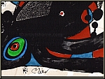 Joan Miro: England, Grobritannien 1974, Miro der Bildhauer, Miro as sculptor, Original-Lithographie, Signatur