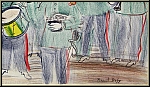 Raoul Dufy: 'The Band' 1949, Original-Lithographie fr 'School Prints', Musikkapelle, Spielmannszug - Signatur