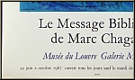 Marc Chagall: Message Biblique 1967, Lutte de Jacob et de l'ange (Jakobs Kampf mit dem Engel) - Originalplakat