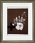 Antoni Tpies: Original-Lithographie 1974 signiert, Erker-Treffen, Galfetti 406 - Bild Rahmenidee Originale